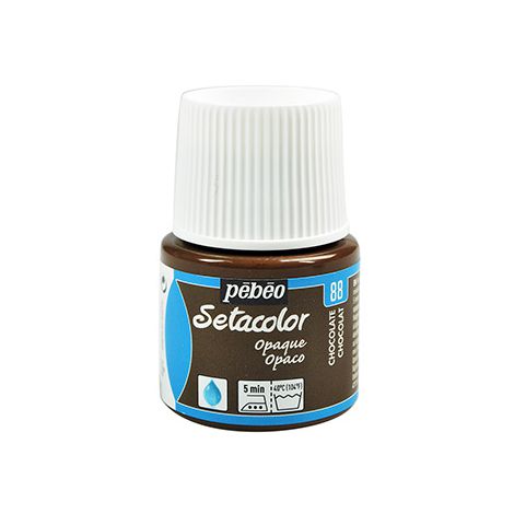 Farba do tkanin Pebeo Setacolor 45ml, Brązowa/88 Chocolate